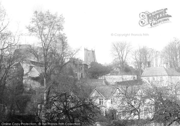 Photo of Launceston, Church And Castle And Dockacre House 1906
