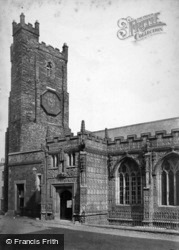 Church Of St Mary Magdalene c.1880, Launceston