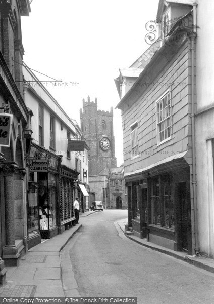 Photo of Launceston, Church Street c.1955