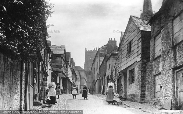 Photo of Launceston, Fore Street 1893