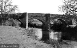 Old Tamar Bridge c.1955, Launceston