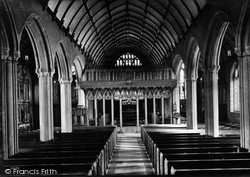 St Mary Magdalene Church Interior 1911, Launceston