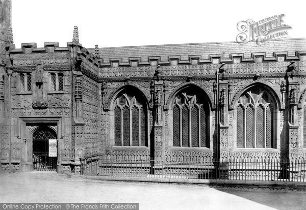 Photo of Launceston, St Mary Magdalene Church Porch 1890