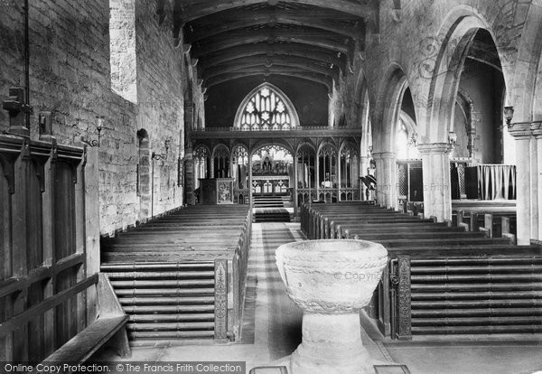 Photo of Launceston, St Stephen's Church Interior 1906