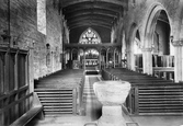 St Stephen's Church Interior 1906, Launceston