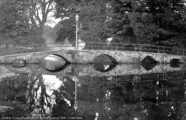 Photo of Launceston, St Thomas's Bridge c.1955