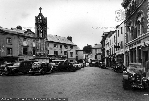 Photo of Launceston, The Square c.1955