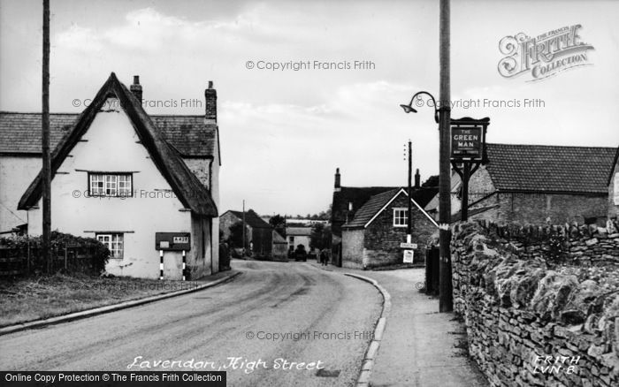 Photo of Lavendon, High Street c.1950