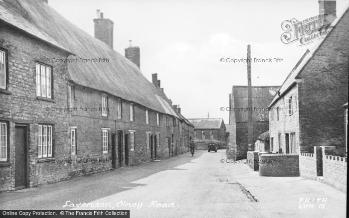 Photo of Lavendon, Olney Road c.1950