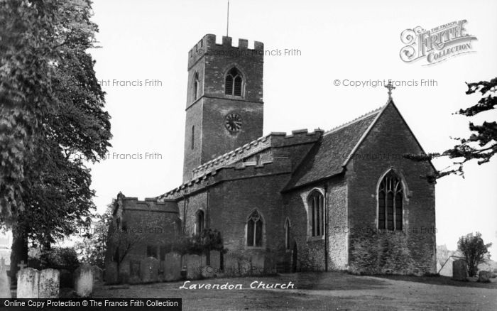 Photo of Lavendon, St Michael's Church c.1955