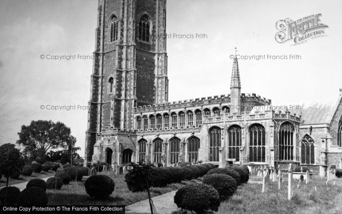 Photo of Lavenham, Church 1950