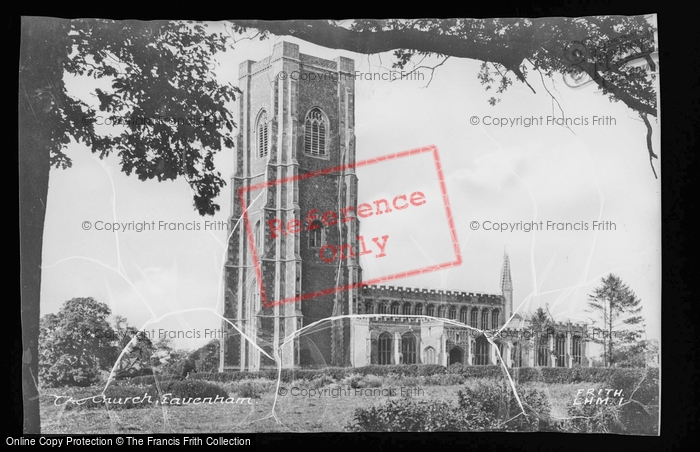 Photo of Lavenham, Church Of St Peter And St Paul c.1955
