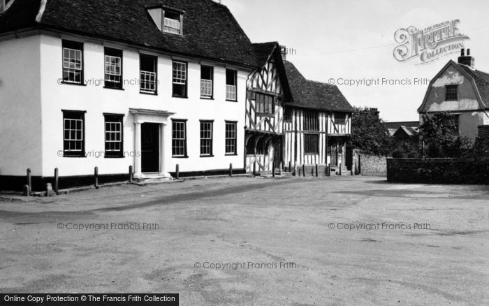 Photo of Lavenham, Market Place 1950