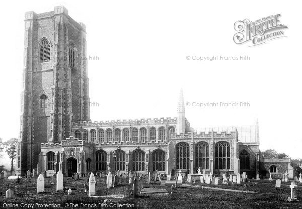Photo of Lavenham, St Peter And St Paul's Church 1895