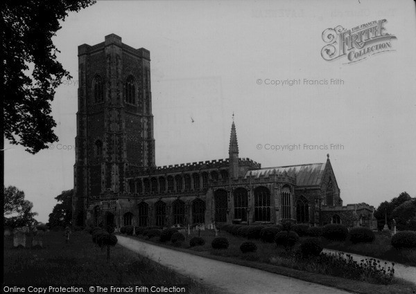 Photo of Lavenham, St Peter And St Paul's Church c.1960