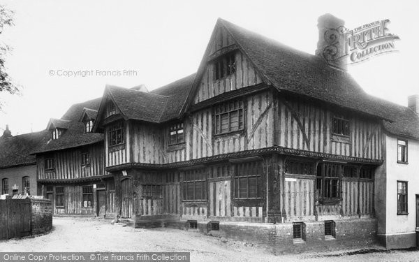 Photo of Lavenham, The Guildhall 1904
