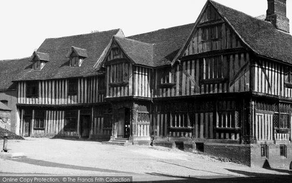 Photo of Lavenham, The Guildhall c.1955