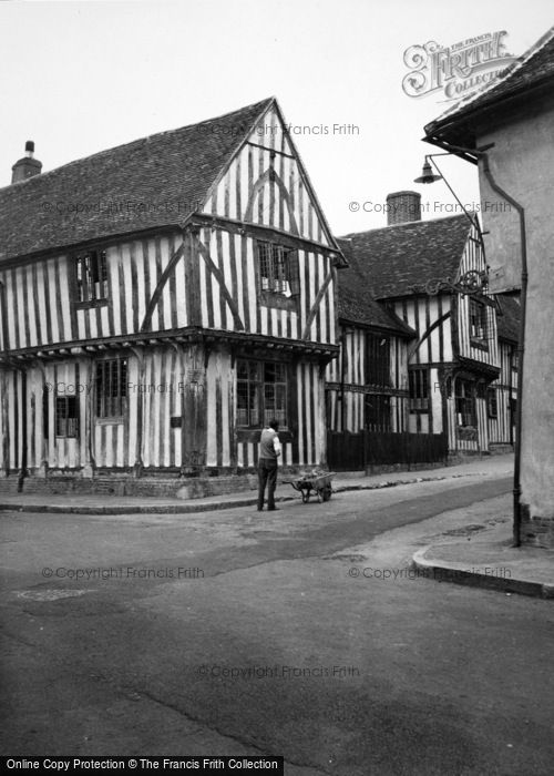 Photo of Lavenham, Wool Hall 1950