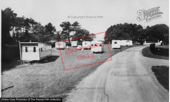Photo of Lavernock, Caravan Park c.1960