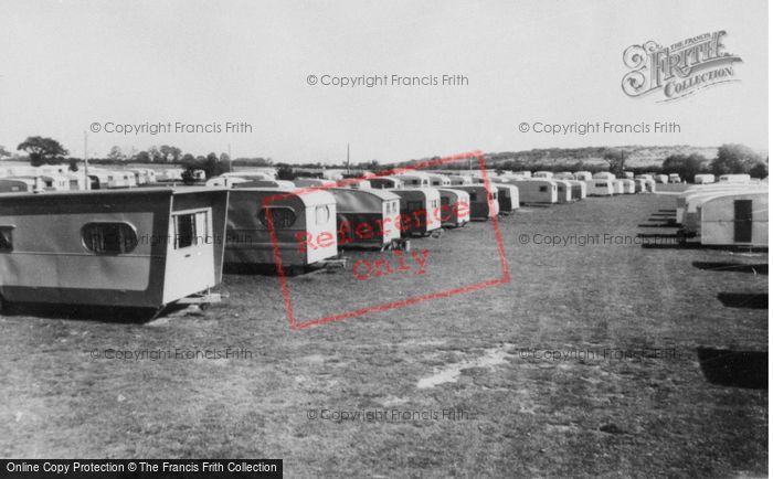 Photo of Lavernock, Caravan Park c.1960