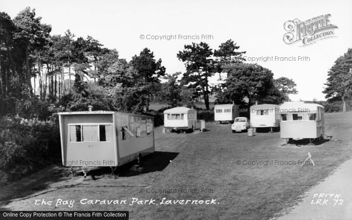 Photo of Lavernock, Caravan Park c.1960