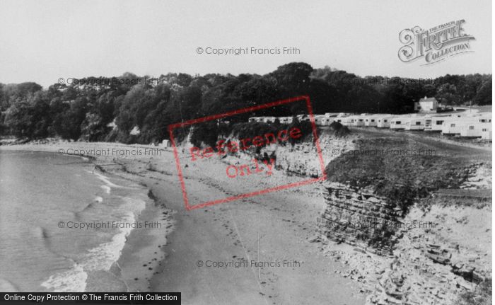 Photo of Lavernock, Caravan Park c.1960