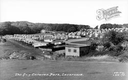 Caravan Park c.1960, Lavernock