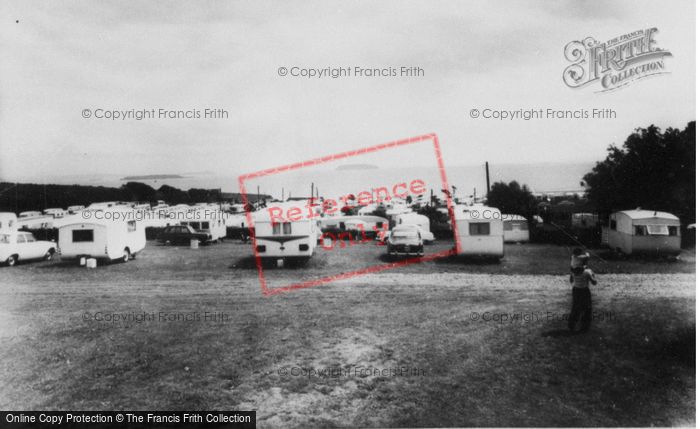 Photo of Lavernock, Caravan Park c.1965