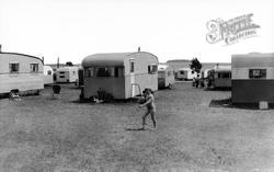 Caravan Park c.1965, Lavernock