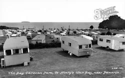 Caravan Park c.1965, Lavernock