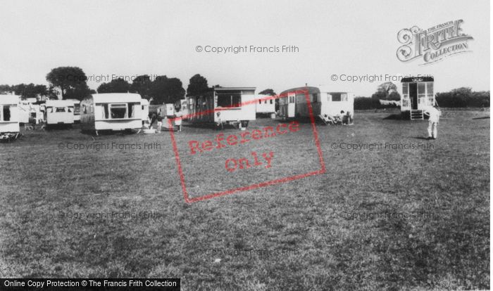 Photo of Lavernock, Caravan Park c.1970