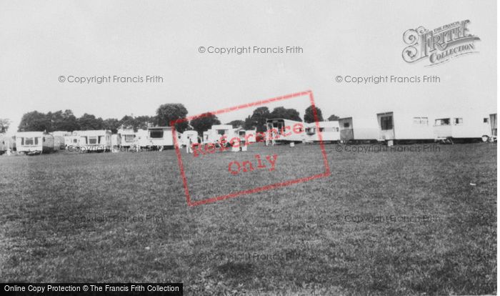 Photo of Lavernock, Caravan Park c.1970