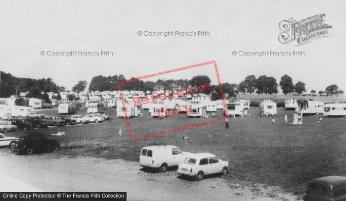 Photo of Lavernock, Caravan Park c.1970