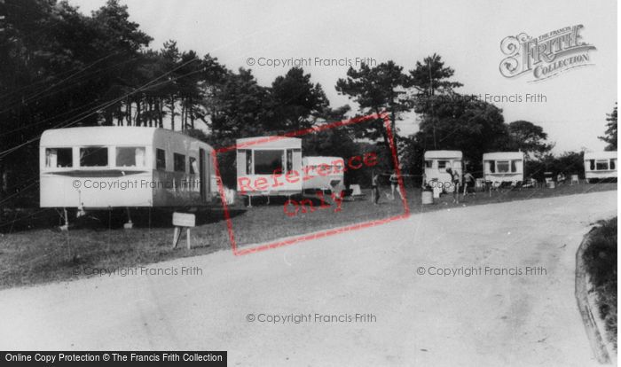 Photo of Lavernock, Caravan Park c.1970