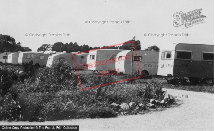 Photo of Lavernock, Caravan Site c.1955