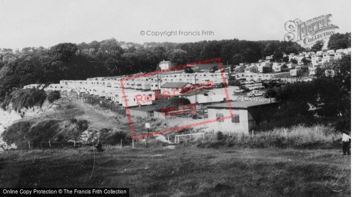 Photo of Lavernock, Caravan Site c.1970