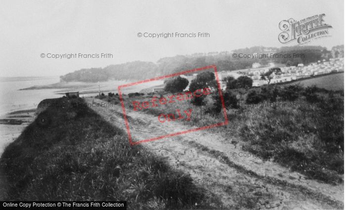 Photo of Lavernock, Cliff Path c.1960