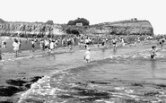 Lavernock, St Mary's Well Bay c1955