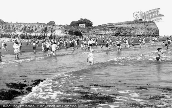 Photo of Lavernock, St Mary's Well Bay c1955