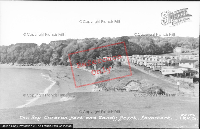 Photo of Lavernock, St Mary's Well Bay c.1960