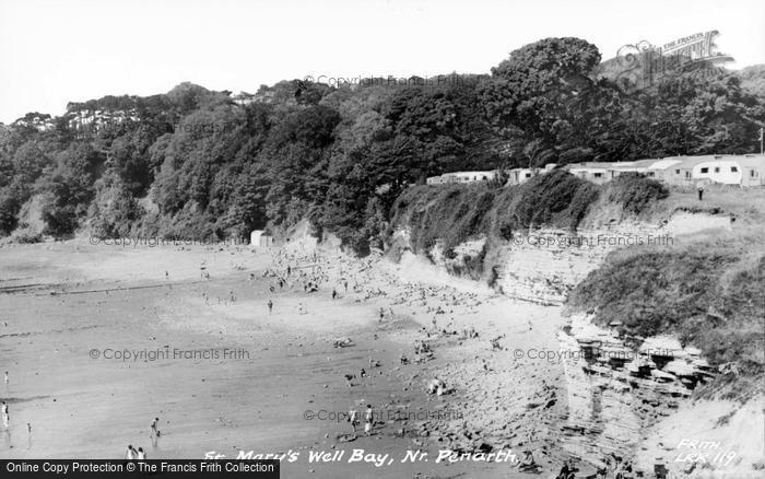 Photo of Lavernock, The Bay c.1970