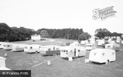 The Bay Caravan Park c.1955, Lavernock