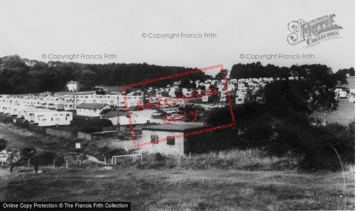 Photo of Lavernock, The Bay Caravan Site c.1970