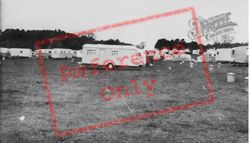 The Caravan Site c.1955, Lavernock