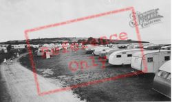 The Caravan Site c.1960, Lavernock