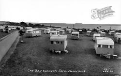 The Caravan Site c.1960, Lavernock