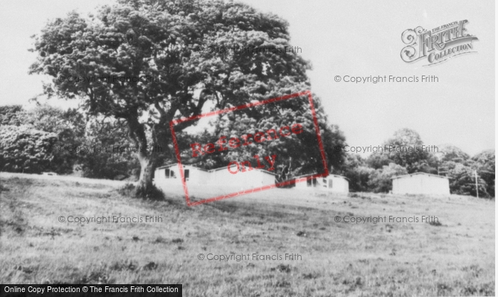 Photo of Lawrenny, Chalets c.1955