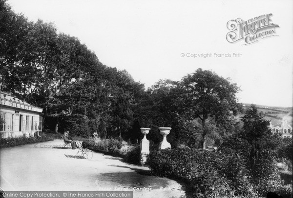Photo of Laxey, Gardens 1894