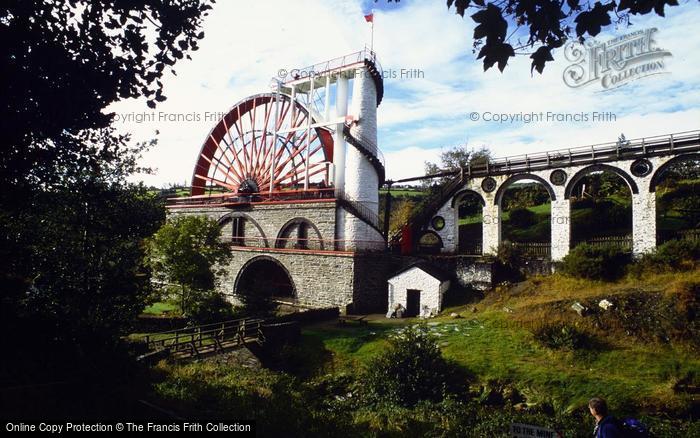 Photo of Laxey, The Great Laxey Wheel c.1995