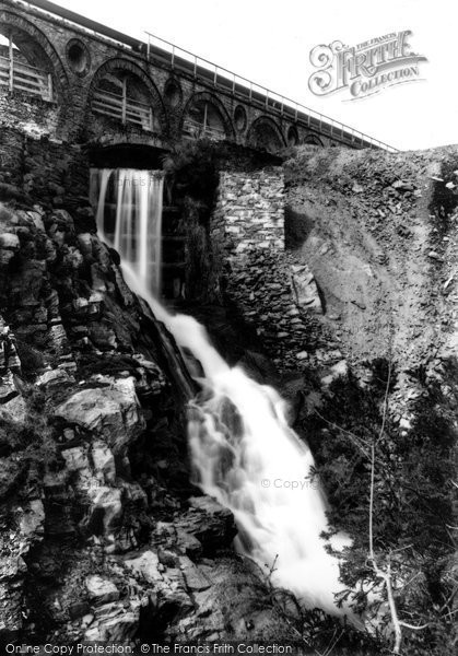 Photo of Laxey, The Waterfall 1896